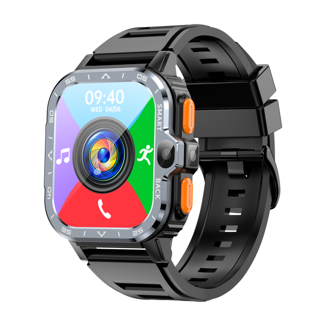 Good Quality Android All Netcom 4G Sim Card 64G+4G Smart Watch Dual Camera 4G Smart Watches With GPS and NFC