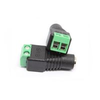 Connecteurs d'alimentation DC mâle 5,5*2,1 mm 2,5 mm, prise DC basse tension 2 broches mâle/femelle pour bande LED, câble rapide, accessoires