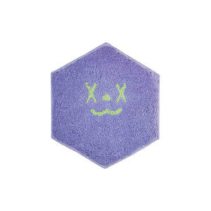 Tapis coloré en patchwork touffeté à effet floqué, motif extraterrestre, pour chambre d'enfant, chambre à coucher, couverture de chevet, tapis décoratif pour le sol - Product Image 6