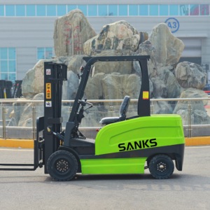 מלגזה חשמלית סינית SANKS 2026 1.5 טון 1 טון 2 טון סוללת ליתיום וחומצה עופרת 4 גלגלים אפס פליטות מלגזה למחסנים תקן CE ISO - Product Image 4
