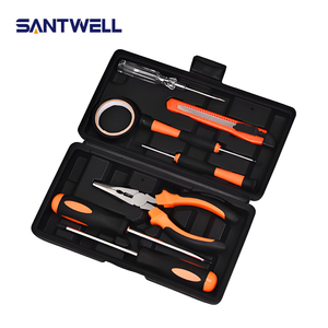 8-Piece All-Purpose Hardware <b>Tool</b> Kit | Multi-Functional for Electrical, Manual and Woodworking Maintenance (Wholesale) - Product Image 1
