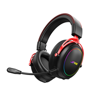Casque de jeu sans fil JINMS V9 Pro, tri-mode, son virtuel 7.1, batterie 1500 mAh, avec micro, casque de jeu OEM/ODM, logo personnalisé pour FPS