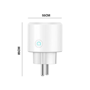Matter Smart Socket EU <b>Plug</b> with Power Monitor, HomeKit Alexa Google Voice Remote Control, Wireless Smart Outlet - Product Image 5