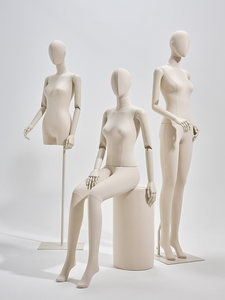 Mannequin de vitrine pour magasin de vêtements, style coréen, réglable, tête haute, épaules plates, haut de gamme - Product Image 5