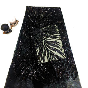 Hotest <span class=keywords><strong>2020</strong></span> poliéster brillo Rosa diseño gráfico floral tela de lentejuelas - Product Image 3