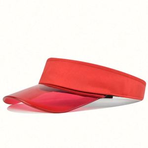Wholesale Custom Made Adjustable Multicolored Polyester/Cotton 6-Panel Unisex Image Sporty Visor Sun <b>Hat</b> - Product Image 5