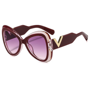 89283 Nouvelle Tendance Lunettes de Soleil Monobloc à Grande Monture Style Hip-Hop pour Femme, Lunettes de Soleil Oversize pour Homme - Product Image 5