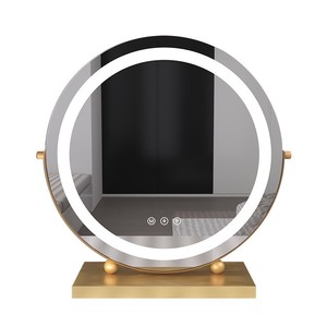 <span class=keywords><strong>Miroir</strong></span> <span class=keywords><strong>de</strong></span> maquillage éclairé par <span class=keywords><strong>LED</strong></span> avec lampe <span class=keywords><strong>de</strong></span> charge, forme ronde, <span class=keywords><strong>pour</strong></span> <span class=keywords><strong>salle</strong></span> <span class=keywords><strong>de</strong></span> <span class=keywords><strong>bain</strong></span>, étudiants - Product Image 5