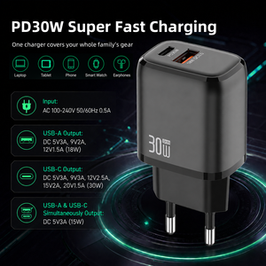 <span class=keywords><strong>Cargador</strong></span> de Pared Wistar con USB para Celulares, 30W, Carga Rápida PD, Multipuerto, <span class=keywords><strong>Original</strong></span>, <span class=keywords><strong>18W</strong></span> PD - Product Image 4