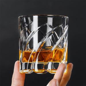 Creative Spinning Bourbon <b>Rock</b> Glasses Old-Fashioned Heavy Base <b>Whiskey</b> Tumbler with Rotating Shot Glass Feature - Product Image 2