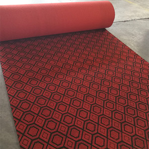 Tessuto non tessuto agugliato alfombras soggiorno corridoio doppio colore jacquard tappeto - Product Image 5