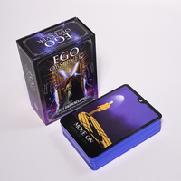 Jeu de cartes de tarot en papier personnalisé, 78 jeux, impression, vente en gros, fabricant 100%, haute qualité, belles cartes de tarot de divination