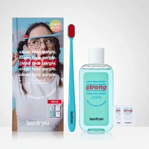 Juego de limpiador facial de alta calidad de Laundryou, gel fuerte para hacer gárgaras faciales limpias, juego especial de limpiador de espuma - Product Image 2