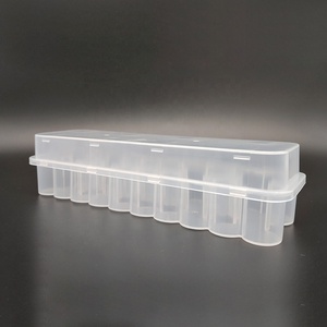 Caja de Almacenamiento para Viales de Plástico de 3 ml y 24 Celdas, Organizador de Muestras de Alta Capacidad para Laboratorios Farmacéuticos e Instalaciones de Investigación Cosmética - Product Image 3