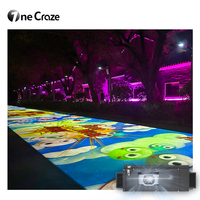 Juegos de Proyección Interactiva para Pisos en Exteriores de Alta Precisión, Sistema AR Todo en Uno con Más de 200 Escenas, Proyector Interactivo