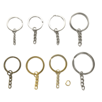 Yenilikçi Diy promosyon anahtarlıklar Carabiners nikel/altın kaplama düz anahtarlık atlama halkası ile toplu