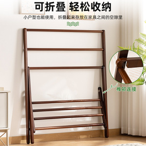 Multifunctional coat <b>rack</b>, lazy <b>clothes</b> hanger, floor-standing, freestanding, simple household <b>clothes</b> <b>rack</b> for rental rooms, - Product Image 4