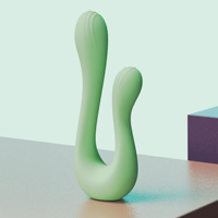 WINYI Vibrateur en forme de U personnalisé, nouveau modèle 2023, vente en gros OEM ODM, jouet sexuel pour adultes à double tête, vibrateur pour couple, vibrateur pour point G