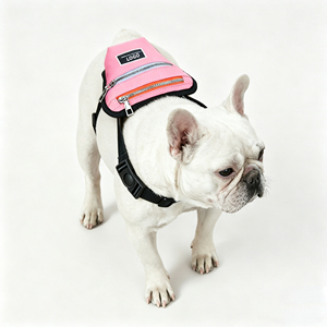 เสื้อกั๊กสุนัขแบบ 2 in 1 สำหรับกิจกรรมกลางแจ้ง พร้อมกระเป๋าเป้สะพายหลังปรับได้สำหรับสัตว์เลี้ยง เหมาะสำหรับการเดินทาง เดินป่า และตั้งแคมป์ - Product Image 1