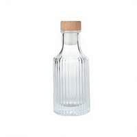 Bouteille en verre transparente à large ouverture de 100 ml pour vin, cosmétiques, aromathérapie et huiles de beauté - Vente en gros