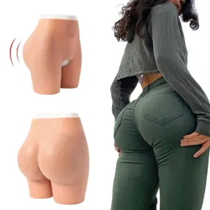 Femme Fesses Silicone Butt And Hips Padded Panties imitation fesses Bombom butt pants lifter Plus size shapers