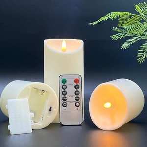 Flameless <span class=keywords><strong>LED</strong></span> Candle Light với điều khiển từ xa 3D ngọn lửa pin hoạt động cho nhà ngày lễ & bên - Product Image 1