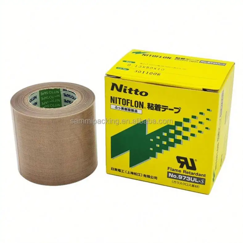 Nitto 973 ulS cinta de alta temperatura cintas adhesivas sensibles a la presión resistentes al calor de alta temperatura T0.13mm * W19mm * L10m