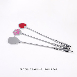 Accessoires sexuels BDSM pour bondage masculin, jeu pour adultes, fétichisme, griffes en alliage métallique en forme de cœur, pour l'entraînement et la punition des esclaves féminines, <span class=keywords><strong>fouet</strong></span> et pagaie de fessée - Product Image 4