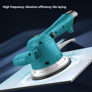 Batería de iones de litio de alta potencia Azulejo de pared y azulejo de piso Vibrador Herramienta automática de colocación de azulejos - Product Image 5