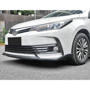 Difusor de Parachoques Delantero para Automóvil, Spoiler Negro Brillante, Pieza de Modificación para Toyota Corolla 2017-2018, Protector de Parachoques, Kit de Carrocería - Product Image 3
