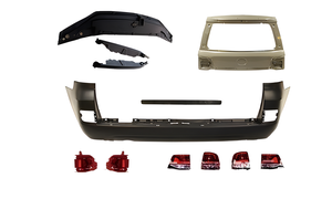 Kit de carrocería de plástico de alta calidad, actualización de parachoques delantero y trasero para LC200 para <span class=keywords><strong>Land</strong></span> <span class=keywords><strong>Cruiser</strong></span>, <span class=keywords><strong>venta</strong></span> directa de fábrica para nuevos modelos antiguos Modi - Product Image 4