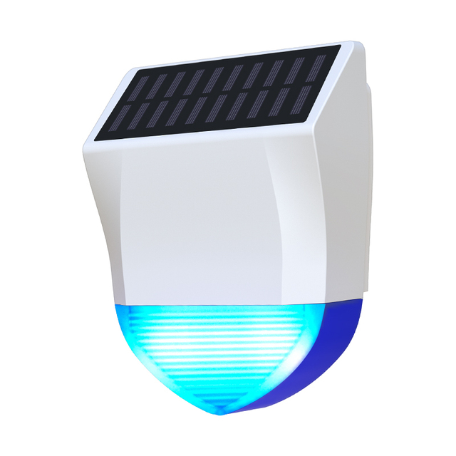 RSH Tuya Smart Life Wifi Outdoor Security System Waterproof 95db Sound Light Siren Alarm Wireless for Home Use