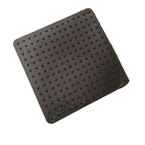 Cubierta Protectora Cuadrada de PVC para Tubos de 80 mm, Color Negro, Duradera, para Patas de Muebles - Product Image 2