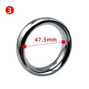 Кольцо на пенис из нержавеющей стали, металлическое кольцо на пенис для задержки пениса, секс-игрушки, производство для взрослых - Product Image 6