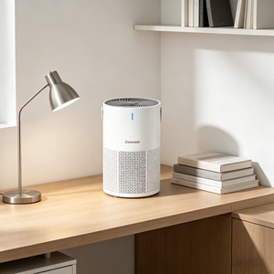 Purificateur <span class=keywords><strong>d</strong></span>'<span class=keywords><strong>air</strong></span> compact de bureau, purificateur <span class=keywords><strong>d</strong></span>'<span class=keywords><strong>air</strong></span> portable avec <span class=keywords><strong>filtre</strong></span> HEPA pour chambre à coucher, purificateur <span class=keywords><strong>d</strong></span>'<span class=keywords><strong>air</strong></span> portable à faible bruit - Product Image 4