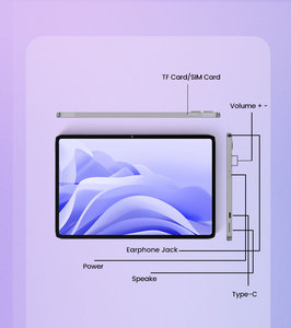 Cheap <b>10</b>-Inch <b>Android</b> 12.0 13.0 Education <b>Tablet</b> PC with 8GB RAM and 128GB EMMC Dual SIM Card 4G for Children Featuring Camera - Product Image 3