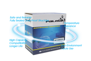 Venta al por mayor PALMA precio barato 72ah <span class=keywords><strong>74ah</strong></span> 75ah batería de coche de alto rendimiento JIS MF ácido de plomo <span class=keywords><strong>12V</strong></span> coches camiones baterías - Product Image 6