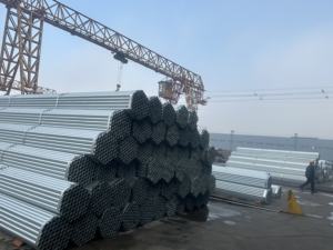 Tuyaux en acier galvanisé à <span class=keywords><strong>chaud</strong></span> de haute qualité, tubes ronds GI pour la construction, prêts à être expédiés, prix d'usine, diamètre extérieur 21-219 mm - Product Image 5