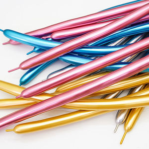 Usine en gros 1.8g magique bricolage forme modifiable Chrome 260 longs ballons pour <span class=keywords><strong>la</strong></span> remise des diplômes <span class=keywords><strong>de</strong></span> noë<span class=keywords><strong>l</strong></span> école fête des mères - Product Image 1