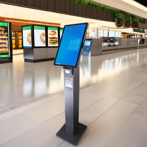 THLEE Terminal libre-service à écran tactile de 32 pouces avec système d'exploitation Android pour le paiement et la gestion des files d'attente Scanner QR et imprimante thermique - Product Image 5