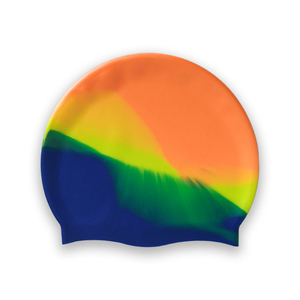 Gorro de Natación de Silicona Suave con Logotipo Impreso Personalizado, Mantiene el Cabello Seco - Product Image 1