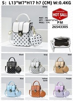 Mini sac bandoulière à pois en cuir PU, petit sac à main pour téléphone, avec sangle réglable, idéal pour les trajets quotidiens et les soirées