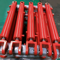 Cylindre hydraulique à double effet de qualité supérieure, extrémité à fourche, type soudé, pour machines agricoles, OEM ODM disponible