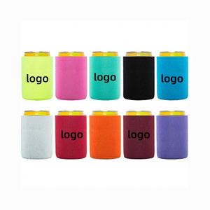 Bulk Stock Light Weight Soft Fashion Neoprene Insulated Wedding Gift Tube Can Holder for Beer Soda - Product Image 1