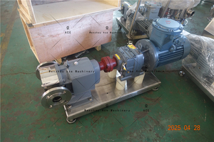 Ace Food Grade High Viscosity Stainless Steel Sanitary Rotary Lobe Pump for Tomato Sauce - Product Image 3