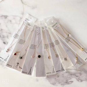 Collar de Acero Inoxidable para Mujer al por Mayor, Joyería de Moda Económica con Letras y Animales de Circón Mixto - Product Image 6