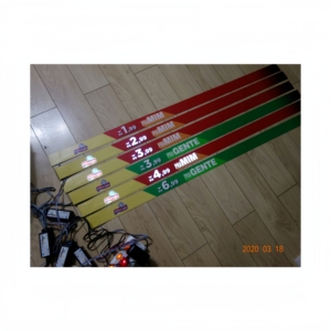 Poster Pubblicitario EL a Forma Allungata, Inserito/Attaccato alle Strisce Laterali degli Scaffali, per Far Parlare i Scaffali <span class=keywords><strong>da</strong></span> Soli - Product Image 3