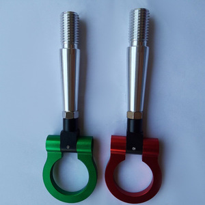 Gancho de remolque Lancer Ex de acero aleado dorado para parachoques delantero, para remolcar automóviles - Product Image 2