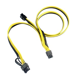 Cavi di alimentazione PSU modulari PCIE da 6 Pin a 6 Pin a 6 + 2 Pin cavo a nastro - Product Image 2