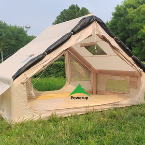 黒色コーティング付き卸売用インフレータブルテント（オーニング6.3） ㎡   全天候型オックスフォード生地屋外モデル - Product Image 6